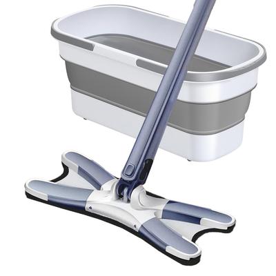 Flat Rotating X-Mop With Wringer + Bucket + Cover - Complete Set!
