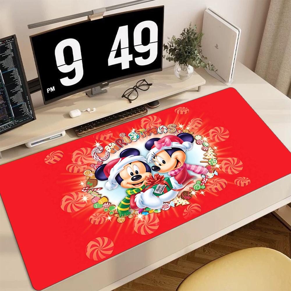 1Pc Mickey Minnie Mouse Easter Theme Mouse Pad 2Mm Thick Rubber Base Perfect Bedroomofficegame Room Ideal Gift Computer Keyboard Enthusiasts