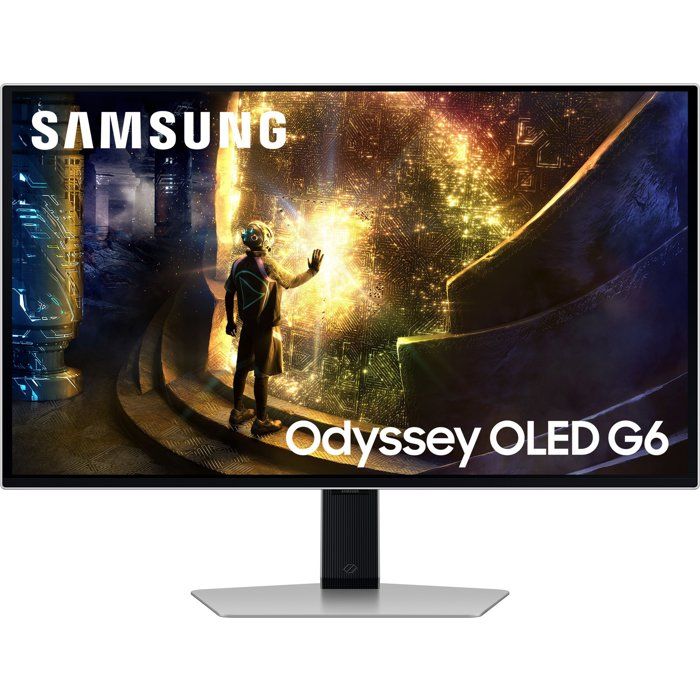 Ecran PC Gamer - SAMSUNG - 27'' - QHD - 240Hz - Dalle OLED - 0,03ms - Ajustable en hauteur - OLED G6 G61SD