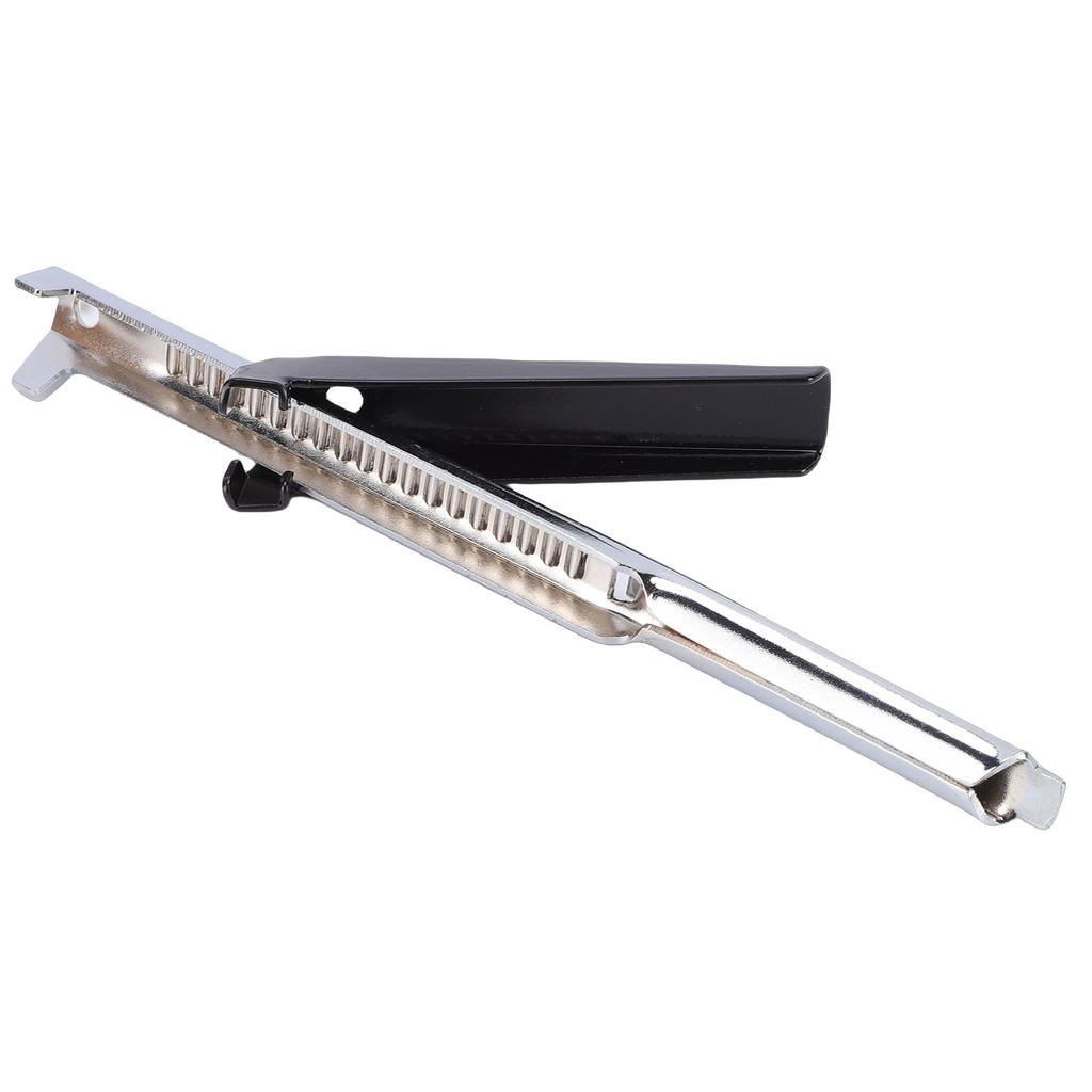 Adjustable Bottle Opener Stainless Steel Multi Purpose Twist Off Glass Jar Lid Can Opener Black