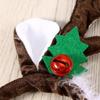 Christmas Headband Reindeer Antler for Kids and Women with Bell 1 Piece Brown