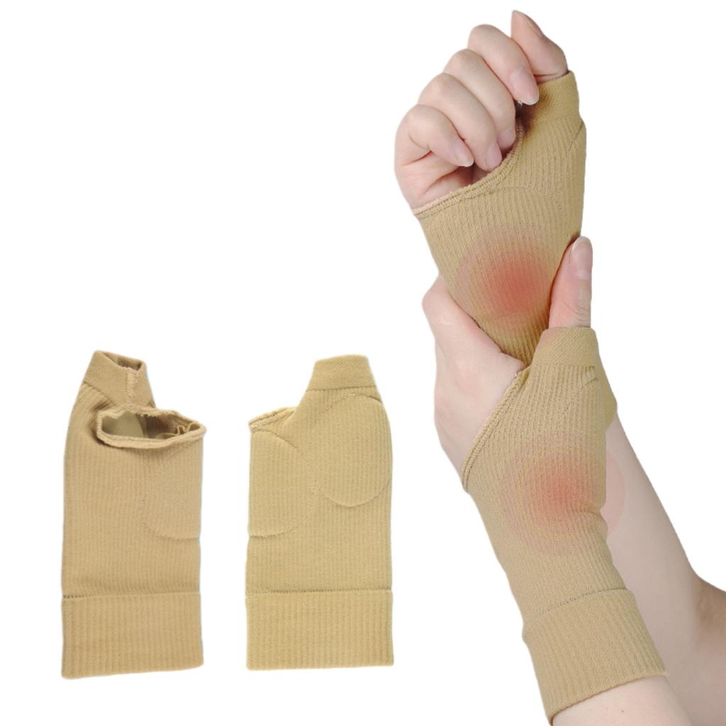 1Pair Breathable Hand Gloves Wrist Thumb Support Compression Glove For Pain Relief Arthritis Carpal Tunnel