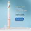 Blue Erasable Fountain Pen for Students with Refillable Heat-Erase Ink and Eraser, Ideal for Writing Practice