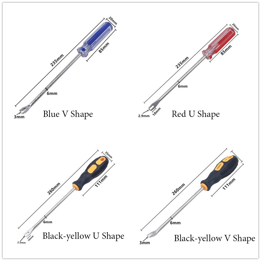 Multifunctional Pry Bar Soft Grip Upholstery Crowbar Nail Puller Tack Nail Lifter Staple Remover