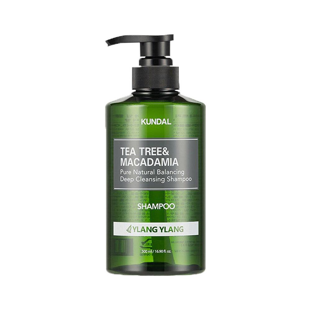

KUNDAL Tea Tree & Macadamia Deep Cleansing Shampoo for Oily Hair Ylang Ylang 500ml x1