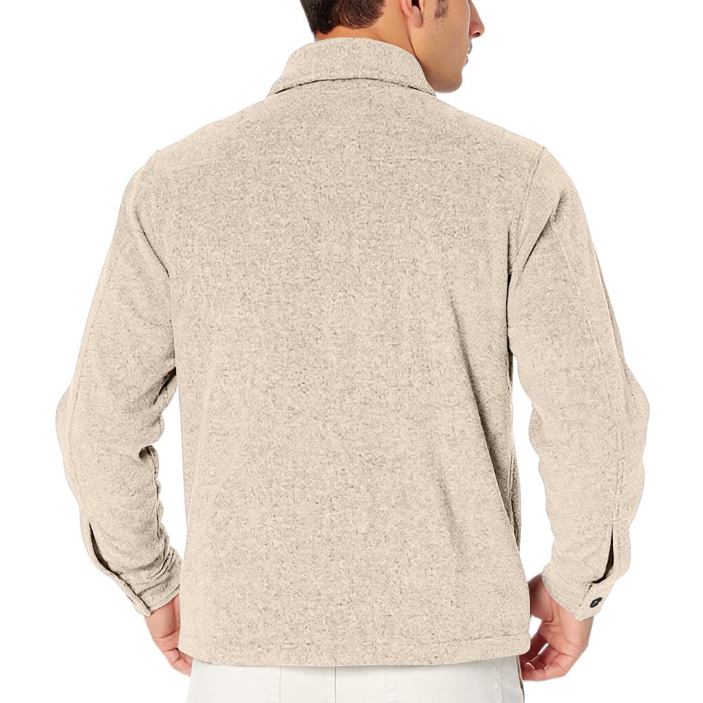 Men's Relaxed-Fit Casual Jacket Long-Sleeve Outerwear