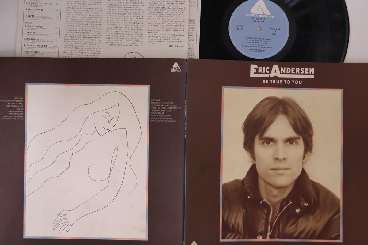 

LP Record ERIC ANDERSEN - Be True To You BLPO9AR ARISTA 1975 Japan Rock Used