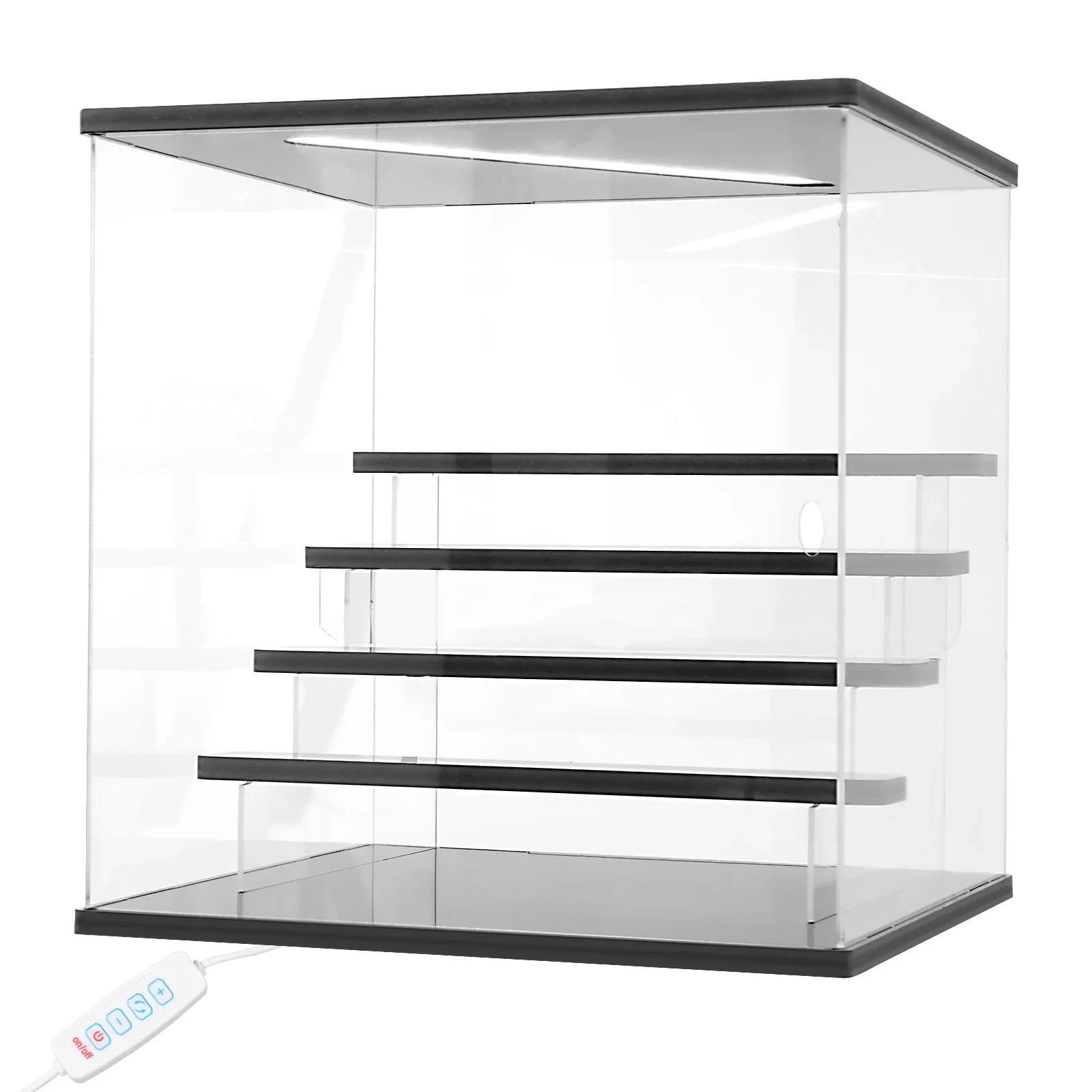 3/5 Tiers Acrylic Display Rack Transparent