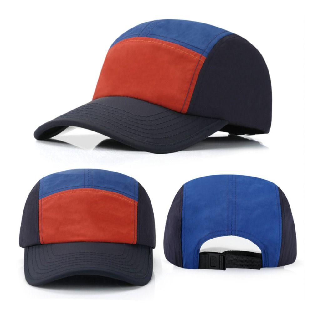 Nylon Baseball Cap 5 Panel Quick-drying Hat Casual UV Protection Cap  Unisex