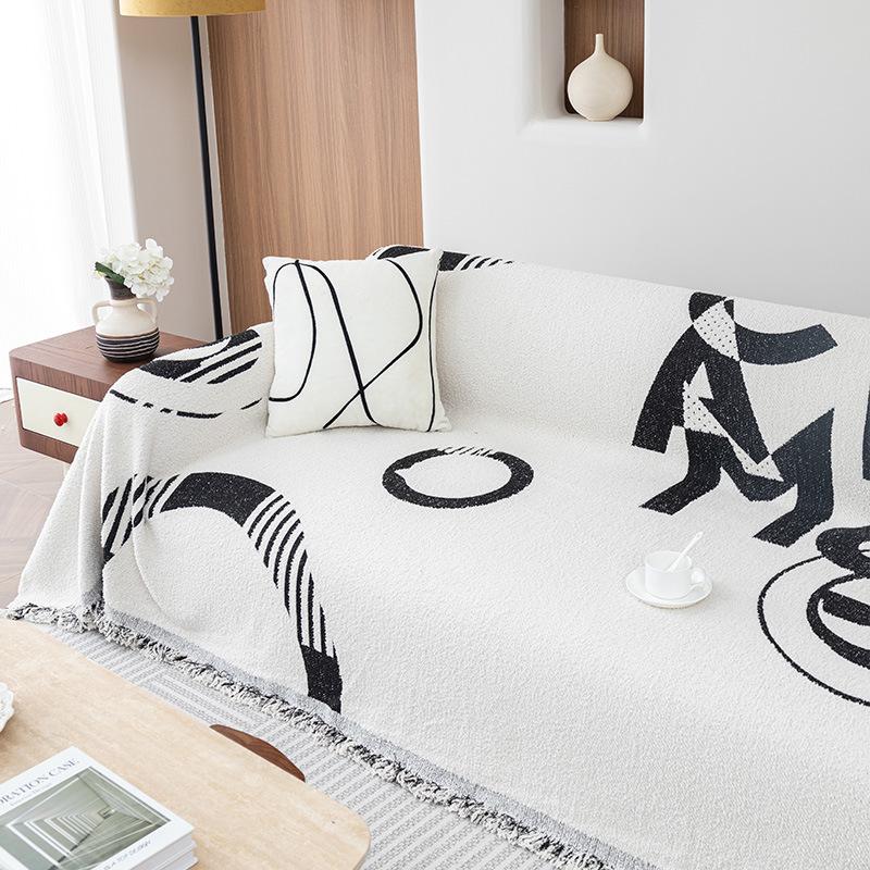 

Современный простой Four Seasons универсальный диванный полотенце ретро все включено нескользящая подушка шенилл гостиная диванная подушка чехол ткань 180*130