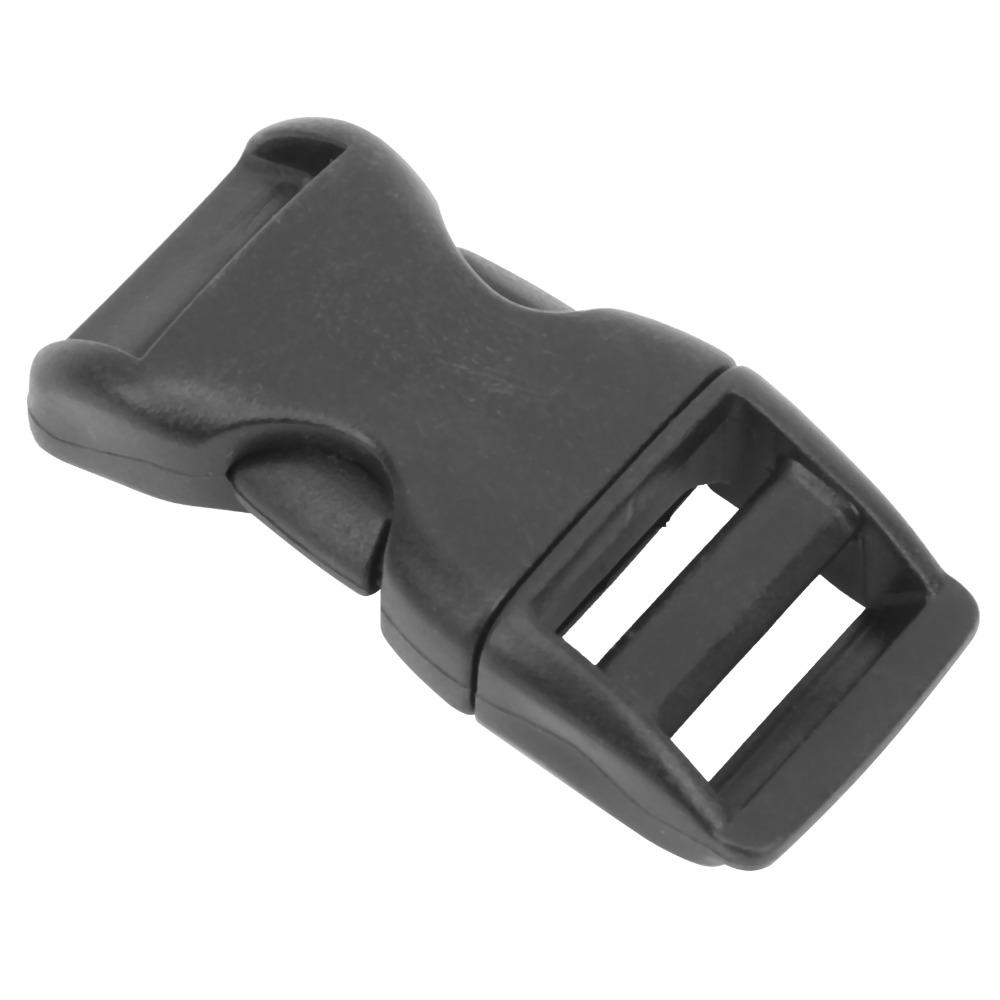 40 Pcs 17mm Mini Buckles Plastic Adjustable Buckles Durable Flat Buckles  Bag Straps