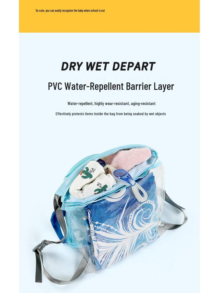 Waterproof Wet/Dry Swimming Bag: Kids' & Adults' Beach & Sports Backpack