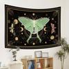 Bohemian Butterfly Moon Aesthetic Home Decor Tapestry Beach Towel Yoga Mat Blanket Table Cloth Tapestry Wall Hanging Tapestry