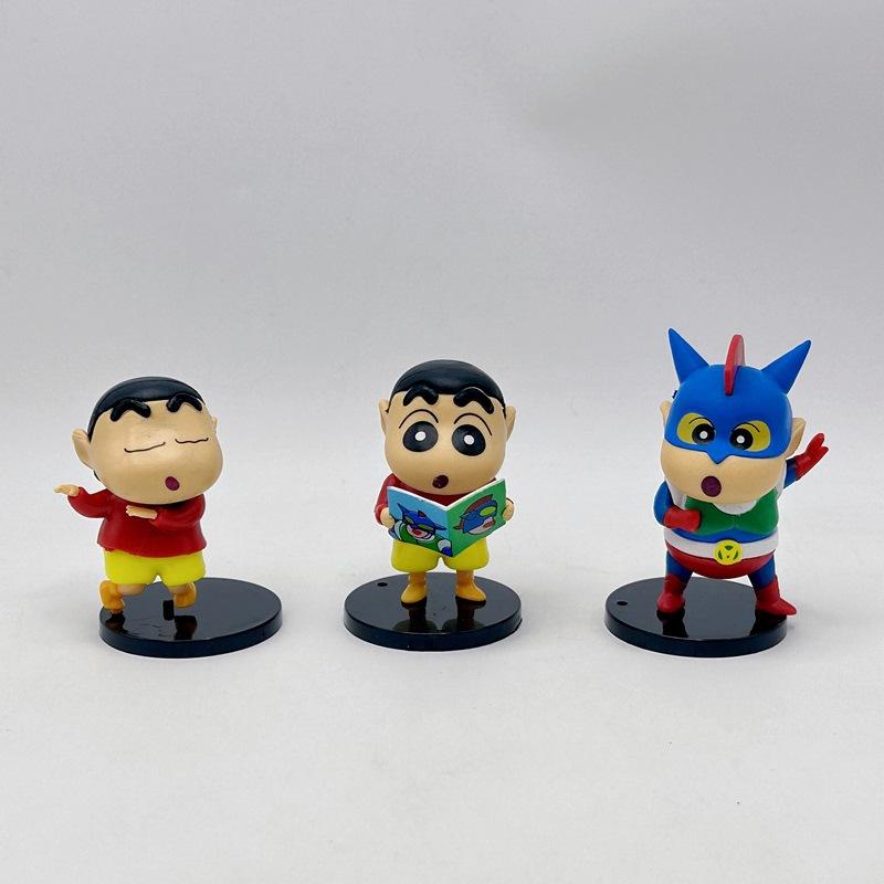 Shin Chan Crayon Action Figure Model Doll Cartoon Living Room Decoration Desktop