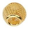 10pcs Gold Hollow Beads Round Shape Gold Plated Beads Spacer Beads  Earrings Making