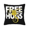 FaceHugger Alien Xenomorph Shoulder Square Pillowcase Pillow Cover Cushion Zip Decorative Comfort Throw Pillow for Home Sofa