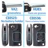 Car Key Shell Replacement Shell For CitroëN Folding Remote Control Car Key Shell Hu83 Va2 Ce0523 Ce0536