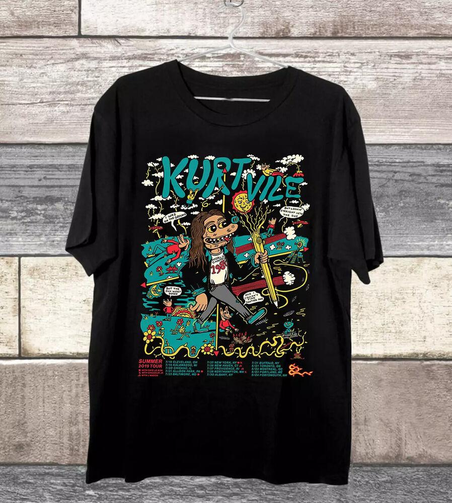 

Kurt Vile Summer Tour 19 Killer Acid T-shirt Tops Tee XL