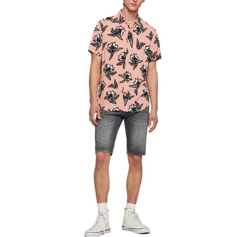 Hugo Boss SS22 Denim Shorts Men's Gray 50467768-038
