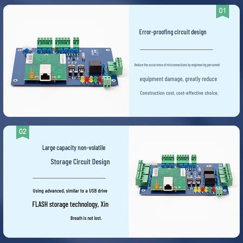 Vigro WG2054 Vier-Tür Netzwerkzugangscontroller CN-Stecker (Adapter enthalten)