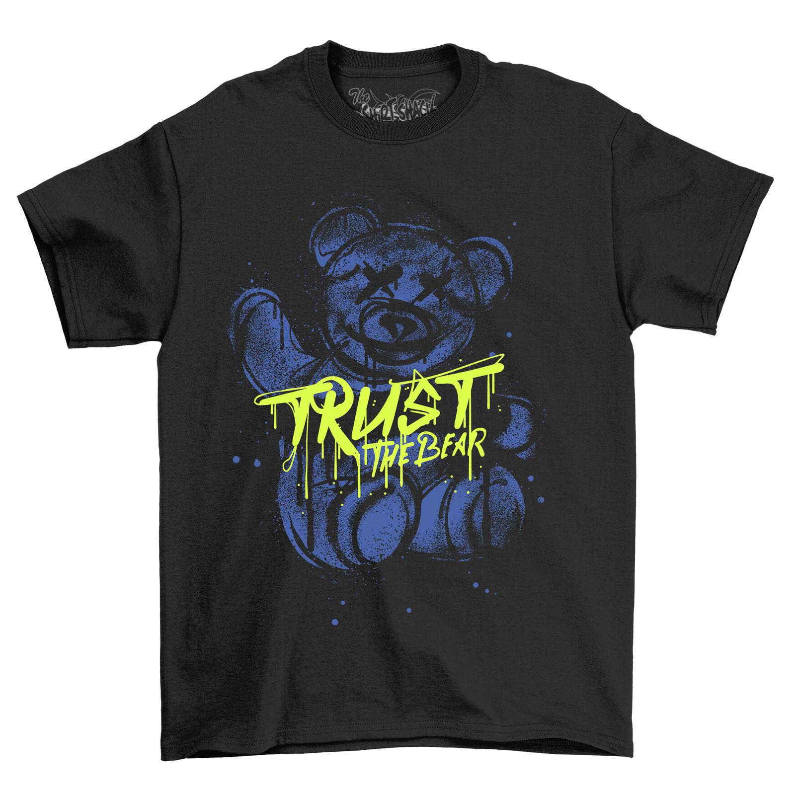 Bearstreet2-01 : Unbearably Funny Teddy Bear T-Shirt Mens Womens Tees Top - 100% Cotton, Unisex Design 2XL
