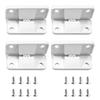 4pcs Coolers Replacement Hinges Hinges Set For Colemans Coolers Hinges Kit With Screws
