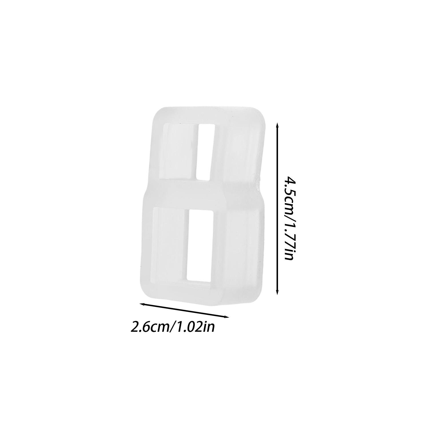 

20/1Pcs Door Stop Door Handle Silicone Nti-Shock Protection Pad Home Decoration Wall Furniture Protection Knob Accessories 1PC чистий