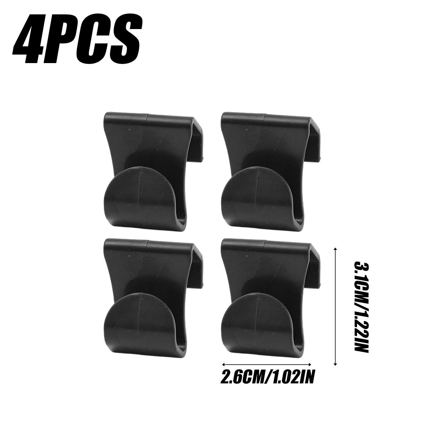 

Safe Car Passenger Hook ABS Car Co-pilot Glove Box Hook Multi-Function Hidden Mini Storage Clips Seat Storage Organizer