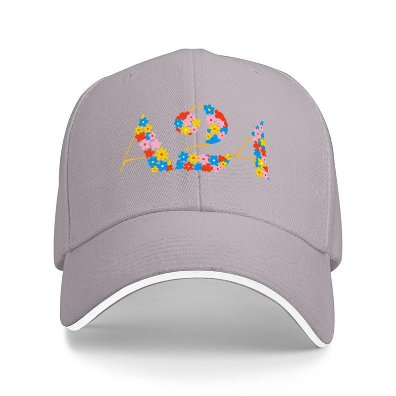 A Floral Design Baseball Cap Black Color Embroidered Pattern Fashionable Streetwear Accessory for Unisex and Women