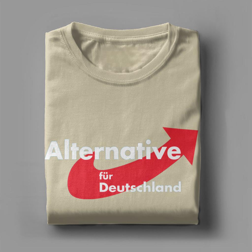 Streetwear TShirt Alternative Afd GerUnisexy Cotton TShirts AFD GerUnisex Logo Tee Shirt for Unisex Summer Loose Short Sleeve Tops