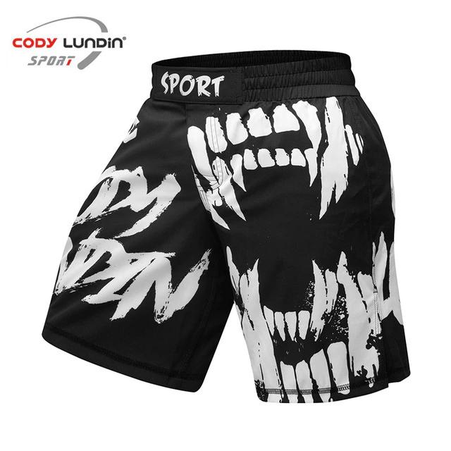 Mens MMA Boxing Kickboxing Fight Shorts Muay Thai Short Pants Jogging Exercise Sport Training Competition Fitness Running Shorts