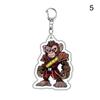 Chinese Action Game Black Myth Wukong Keychain Key Chain Ring For Bag Monkey King Sun Keyring Jewelry Gamer Fans Gaming Gift