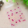 100Pcs/lot Cute Heart Theme Candy Cookie Bags Wedding Birthday Party Candy Buscuit Packaging Bag Christmas Plastic Gift Bags
