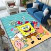 1PC Cute Spongebob and Friends Cartoon Carpet for Living Room Bedroom Sofa Doormat Home Decor Non-slip Floor Mat Luxury Gifts