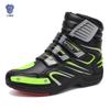 Stivali in Pelle da Moto Traspiranti Antiscivolo Resistenti all'Usura per Piloti Scarpe alla Caviglia da Corsa per Moto Nuovi Stivali da Motociclista
