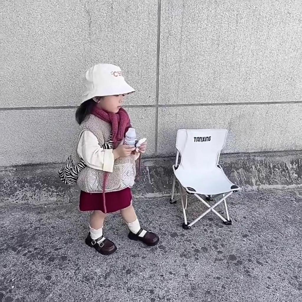 2024 Girls' Princess Leather Flats: Spring & Autumn Fashionable Dress Shoes