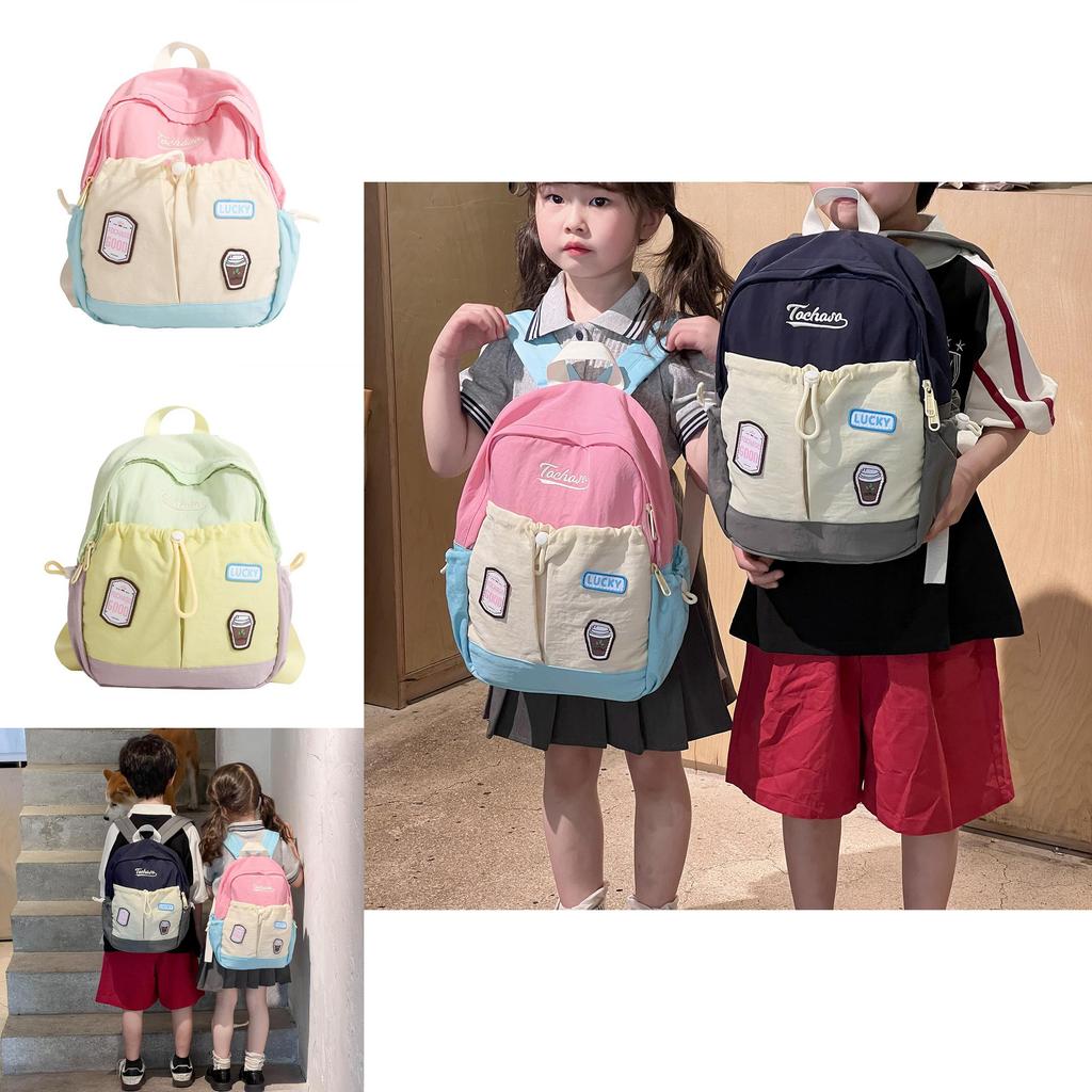 Kindergarten Backpack For Kids With Lightweight Nylon Fabric And Comfortable Back Support For School