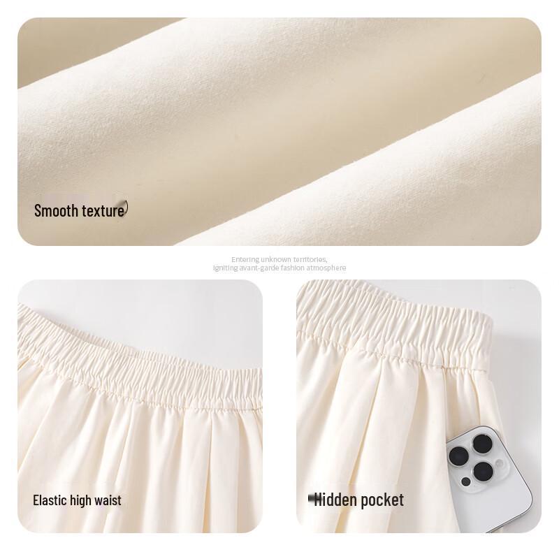 Women's Relaxed High-Waist Wide-Leg Pants