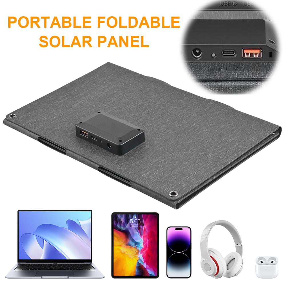 

45W Foldable Solar Panel Portable Solar Panel Waterproof Outdoor Portable Folding Solar Panel Charger for Outdoor Camping Hiking Italy