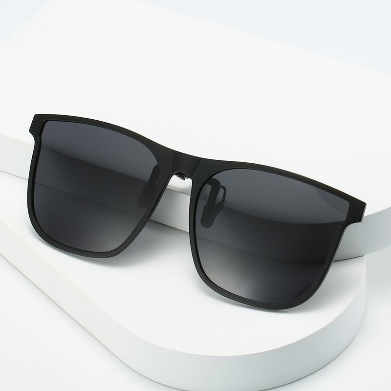 Men's Flip Up Clip On Sunglasses Men Pilot Photochromic Sun Glasses Women Driving Goggles Shades UV400 Gafas De Sol