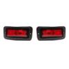 Rear Bumper Reflector Lights For Mitsubishi Pajero Shogun Sport For Challenger 2000-2008 Tail Stop Signal Brake Fog Lamp