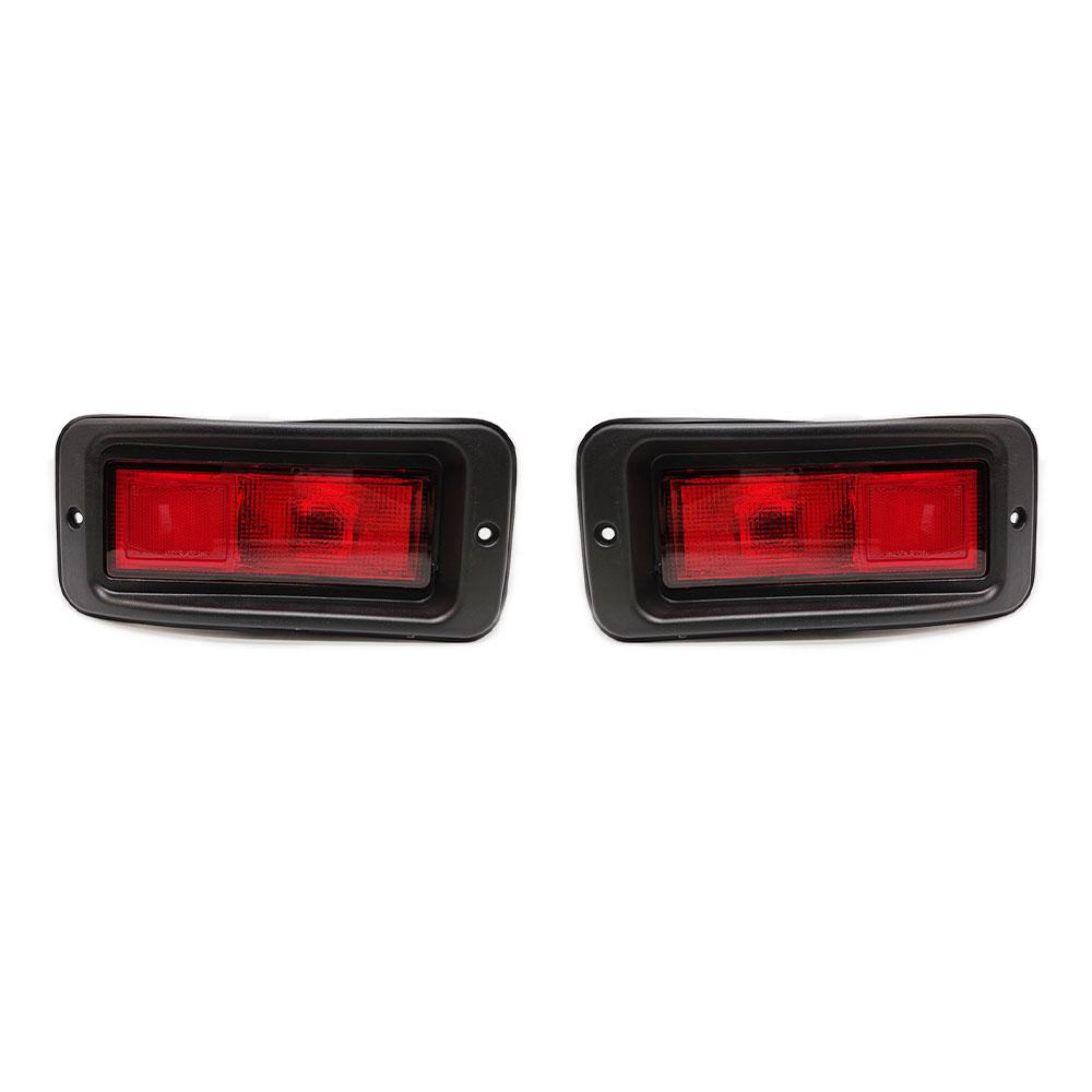 Rear Bumper Reflector Lights For Mitsubishi Pajero Shogun Sport For Challenger 2000-2008 Tail Stop Signal Brake Fog Lamp