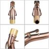 M MBAT Tenorsaxophon Halsstück Hohe Qualität Messingmaterial Saxophon Halsstück Holzblasinstrument Ersatzteile & Zubehör