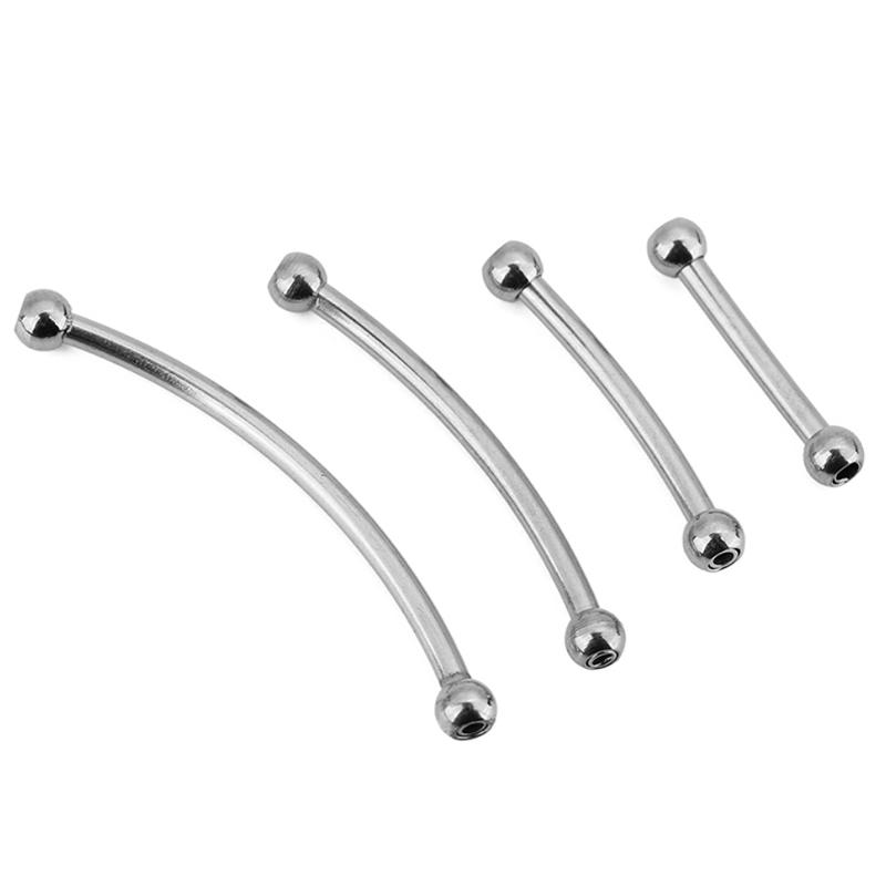 

5pcs 20 30 40 mm Stainless Steel Bent Tube Beads PVD Never Fade Necklace Spacer Beads For Diy Bracelet Findings Jewelry Making 20mm