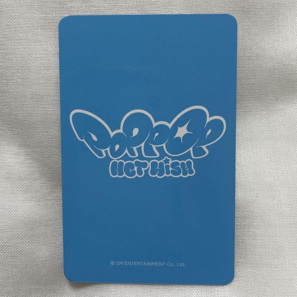 [USED] NCT WISH Poppop Makestar Bonus Trading Card Request