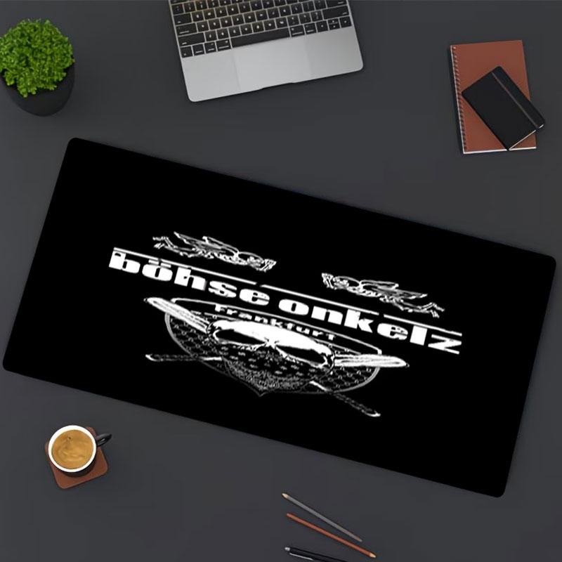 Bohse Onkelz Print Mouse Pad, for Keyboard Pad Laptop PC Mat for Office Home Use, Desk Decor, Perfect Birthday Gift for Gamers