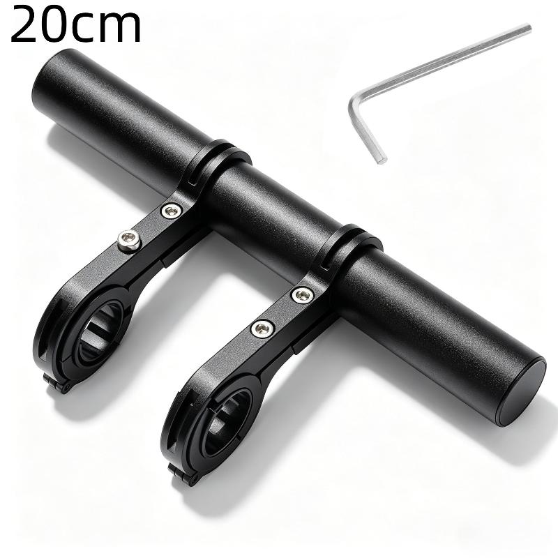 Bike Handlebar Extender Bike Extension Bar Double Clamp Aluminum Alloy Holder Bracket Bicycle
