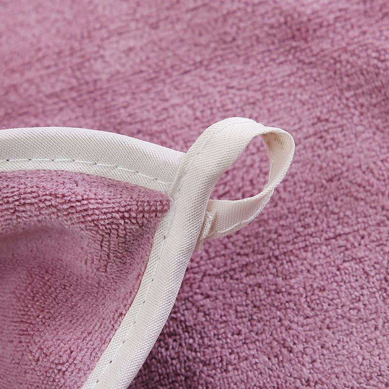 1Pc 30x30cm Microfiber Square Towel Soft Water Absorption Hanging Embroidery Gift Children's Handkerchief Wash Face Cloth