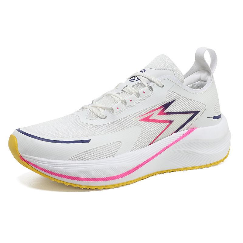 Large size new professional marathon running shoes full palm carbon board racing shoes youth shock absorption sports training shoes