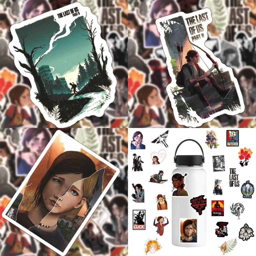 50pcs The Last Of Us Waterproof Reusable Adhesive Sticker Decoration For Phone/laptop/case